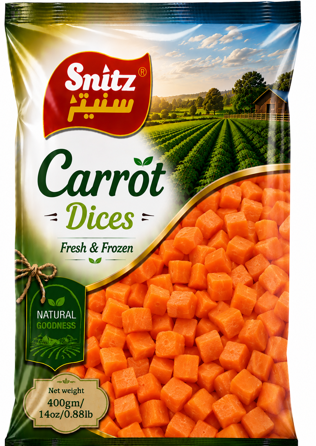 Snitz Carrot Dices